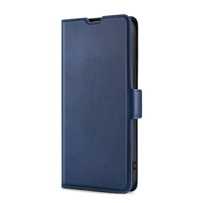 For Blackview A80 Pro Ultra-thin Voltage Side Buckle PU + TPU Leather Phone Case(Blue) - More Brand by PMC Jewellery | Online Shopping South Africa | PMC Jewellery | Buy Now Pay Later Mobicred