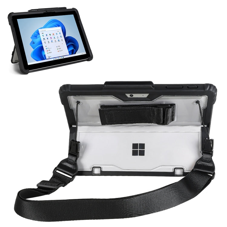 For MicroSoft Surface Pro 4 / 5 / 6 / 7 / 7+ Acrylic Transparent Hand Shoulder Strap Laptop Case - Other by PMC Jewellery | Online Shopping South Africa | PMC Jewellery | Buy Now Pay Later Mobicred