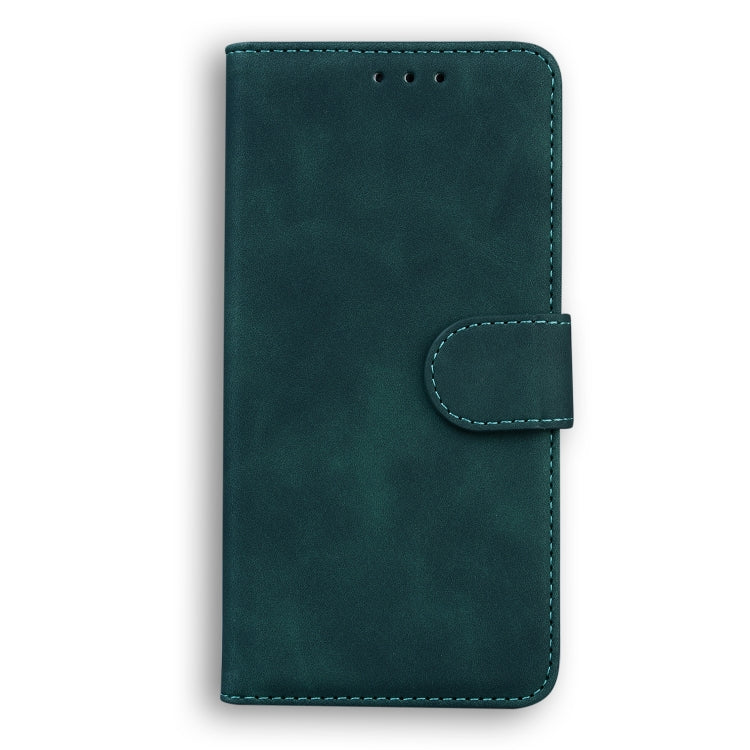 For Blackview A60 Skin Feel Pure Color Flip Leather Phone Case(Green) - More Brand by PMC Jewellery | Online Shopping South Africa | PMC Jewellery | Buy Now Pay Later Mobicred