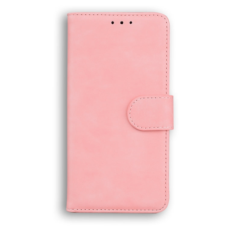 For Blackview A60 Skin Feel Pure Color Flip Leather Phone Case(Pink) - More Brand by PMC Jewellery | Online Shopping South Africa | PMC Jewellery | Buy Now Pay Later Mobicred