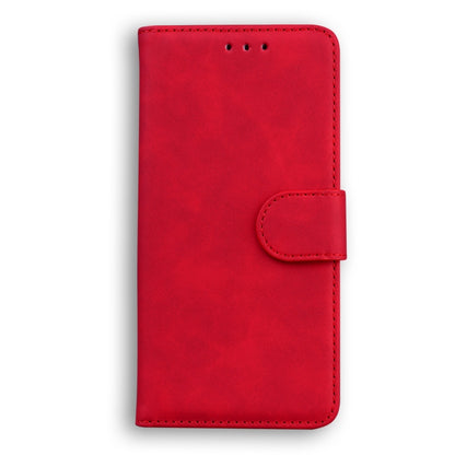For Blackview A80 Skin Feel Pure Color Flip Leather Phone Case(Red) - More Brand by PMC Jewellery | Online Shopping South Africa | PMC Jewellery | Buy Now Pay Later Mobicred