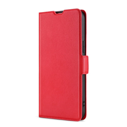 For Blackview A55 Pro Ultra-thin Voltage Side Buckle PU + TPU Leather Phone Case(Red) - More Brand by PMC Jewellery | Online Shopping South Africa | PMC Jewellery | Buy Now Pay Later Mobicred