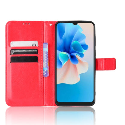 For Blackview A55 Pro Retro Crazy Horse Texture Leather Phone Case(Red) - More Brand by PMC Jewellery | Online Shopping South Africa | PMC Jewellery | Buy Now Pay Later Mobicred