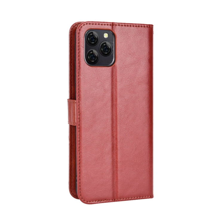 For Blackview A95 Retro Crazy Horse Texture Leather Phone Case(Brown) - More Brand by PMC Jewellery | Online Shopping South Africa | PMC Jewellery | Buy Now Pay Later Mobicred