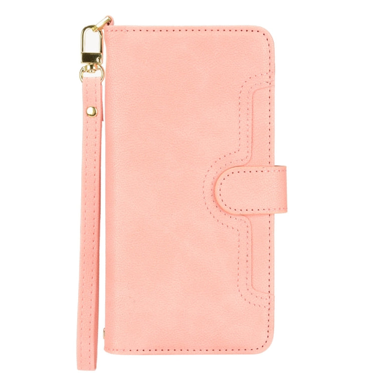 For Doogee S86 / S86 Pro Litchi Texture Zipper Leather Phone Case(Pink) - Doogee Cases by PMC Jewellery | Online Shopping South Africa | PMC Jewellery | Buy Now Pay Later Mobicred