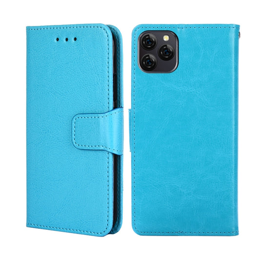 For Blackview A95 Crystal Texture Leather Phone Case(Sky Blue) - More Brand by PMC Jewellery | Online Shopping South Africa | PMC Jewellery | Buy Now Pay Later Mobicred