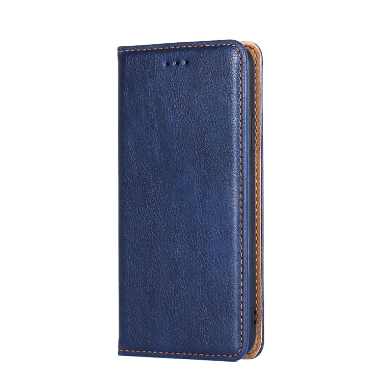 For Blackview A55 Pro Pure Color Magnetic Leather Phone Case(Blue) - More Brand by PMC Jewellery | Online Shopping South Africa | PMC Jewellery | Buy Now Pay Later Mobicred