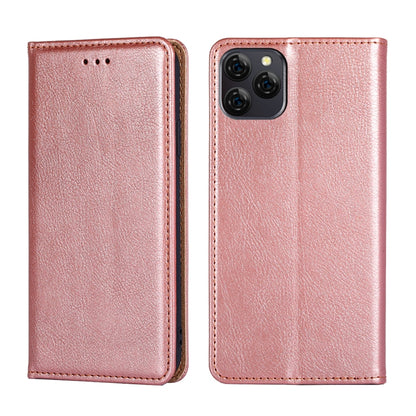 For Blackview A95 Pure Color Magnetic Leather Phone Case(Rose Gold) - More Brand by PMC Jewellery | Online Shopping South Africa | PMC Jewellery | Buy Now Pay Later Mobicred