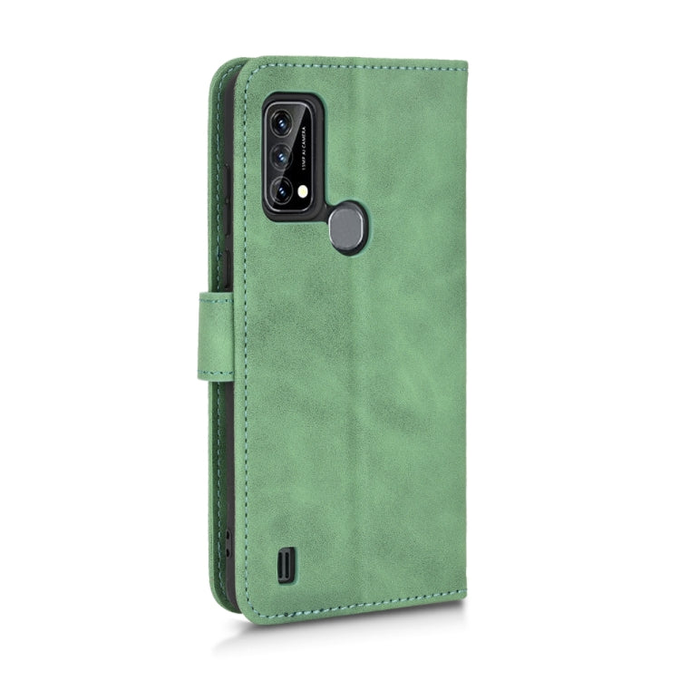 For Blackview A50 Skin Feel Magnetic Flip Leather Phone Case(Green) - More Brand by PMC Jewellery | Online Shopping South Africa | PMC Jewellery | Buy Now Pay Later Mobicred