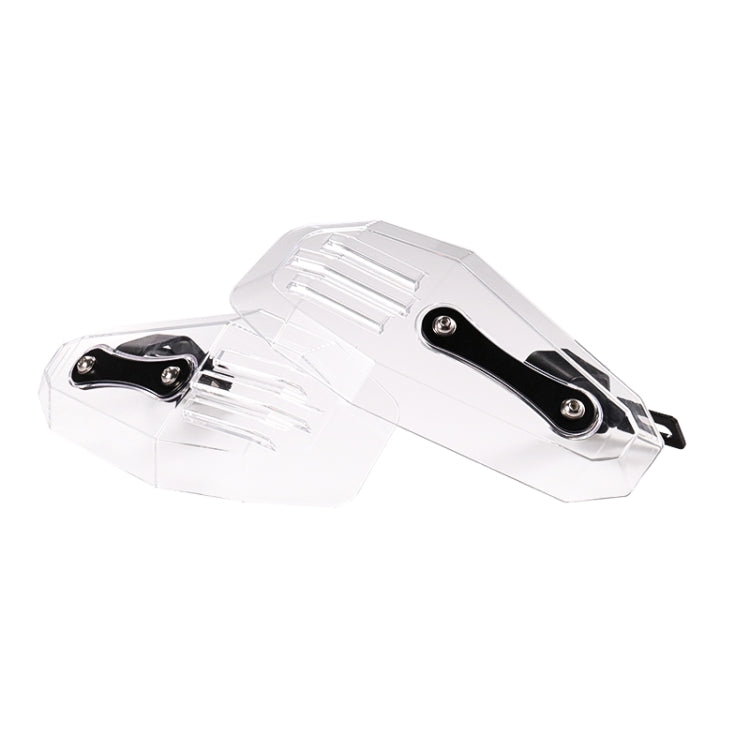 HP-HS002 1 Pair Motorcycle PC Front Windshield Handguard for Harley 883 / x48 / 1200(Transparent) - Others by PMC Jewellery | Online Shopping South Africa | PMC Jewellery | Buy Now Pay Later Mobicred
