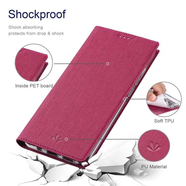 For Sharp Aquos Wish ViLi DMX Series Shockproof TPU + PU Leather Magnetic Attraction Horizontal Flip Case(Rose Red) - More Brand by ViLi | Online Shopping South Africa | PMC Jewellery | Buy Now Pay Later Mobicred