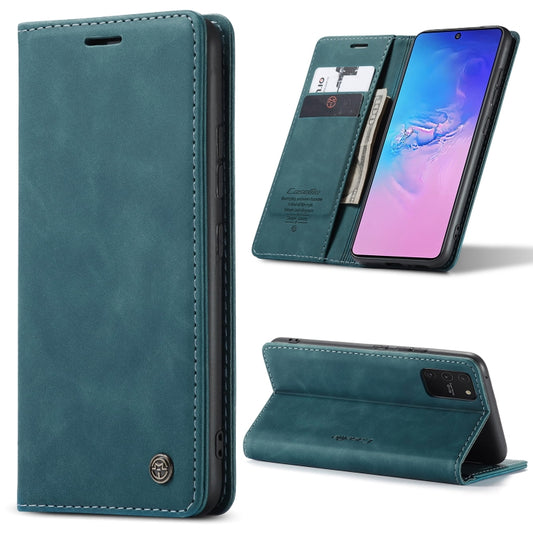 For Galaxy A91 / S10 Lite CaseMe Multifunctional Horizontal Flip Leather Case, with Card Slot & Holder & Wallet(Blue) - Galaxy Phone Cases by CaseMe | Online Shopping South Africa | PMC Jewellery | Buy Now Pay Later Mobicred