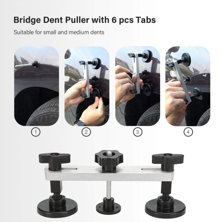 D3 94 in 1 Car Paintless Dent Dings Repair Lifter Tools Kit, Plug Type:EU Plug - Sheet Metal Tools by PMC Jewellery | Online Shopping South Africa | PMC Jewellery | Buy Now Pay Later Mobicred