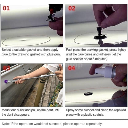 D3 94 in 1 Car Paintless Dent Dings Repair Lifter Tools Kit, Plug Type:Cigarette Lighter Plug - Sheet Metal Tools by PMC Jewellery | Online Shopping South Africa | PMC Jewellery | Buy Now Pay Later Mobicred