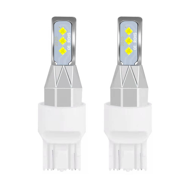 1 Pair 7440 DC 12V-24V 12W 1800LM Car LED Fog Light(Ice Blue Light) - Fog / Driving Lights by PMC Jewellery | Online Shopping South Africa | PMC Jewellery | Buy Now Pay Later Mobicred