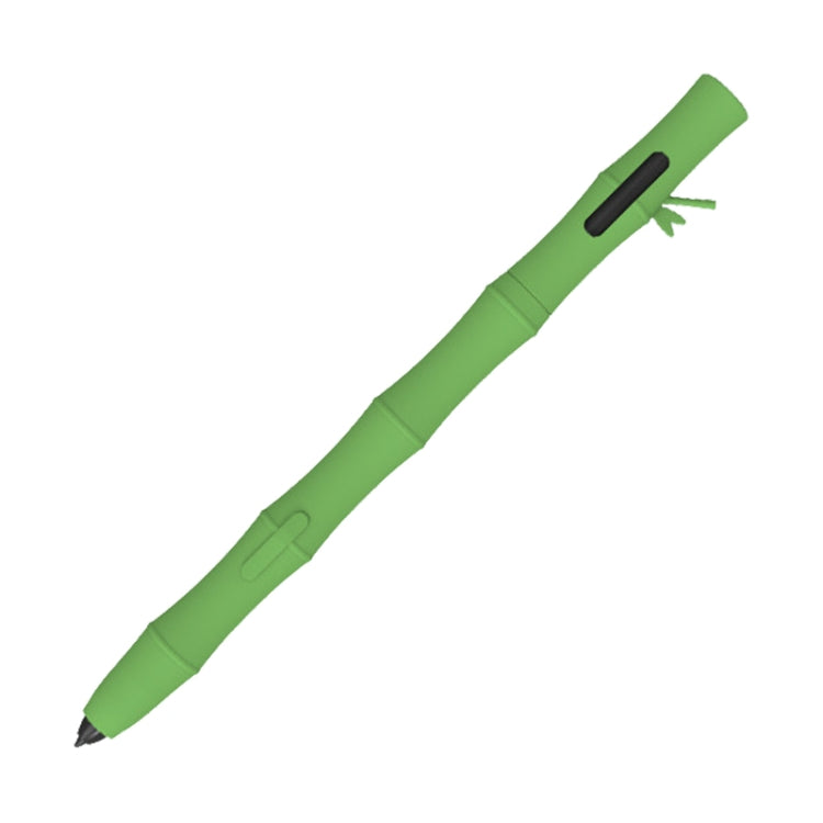 For Samsung Galaxy Tab S6 Lite LOVE MEI Bamboo Liquid Silicone Gel Stylus Pen Protective Case(Light Green) - Pencil Accessories by LOVE MEI | Online Shopping South Africa | PMC Jewellery