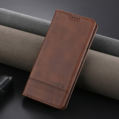 For vivo X100 Ultra AZNS Magnetic Calf Texture Leather Phone Case(Dark Brown) - vivo Cases by AZNS | Online Shopping South Africa | PMC Jewellery | Buy Now Pay Later Mobicred