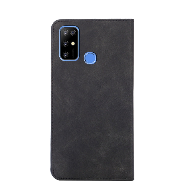 For DOOGEE X96 Pro Skin Feel Magnetic Horizontal Flip Leather Phone Case(Black) - More Brand by PMC Jewellery | Online Shopping South Africa | PMC Jewellery | Buy Now Pay Later Mobicred