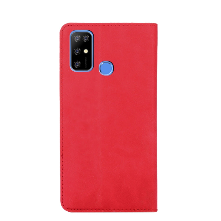 For DOOGEE X96 Pro Skin Feel Magnetic Horizontal Flip Leather Phone Case(Red) - More Brand by PMC Jewellery | Online Shopping South Africa | PMC Jewellery | Buy Now Pay Later Mobicred