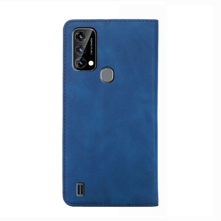 For Blackview A50 Skin Feel Magnetic Horizontal Flip Leather Phone Case(Blue) - More Brand by PMC Jewellery | Online Shopping South Africa | PMC Jewellery | Buy Now Pay Later Mobicred