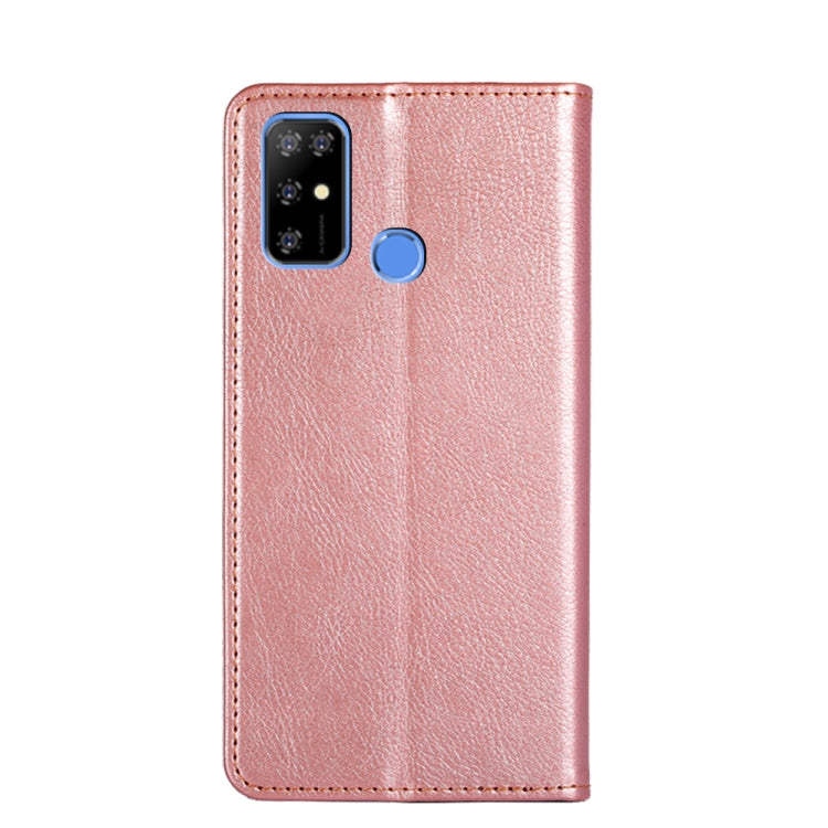 For DOOGEE X96 Pro Gloss Oil Solid Color Magnetic Leather Phone Case(Rose Gold) - Doogee Cases by PMC Jewellery | Online Shopping South Africa | PMC Jewellery | Buy Now Pay Later Mobicred