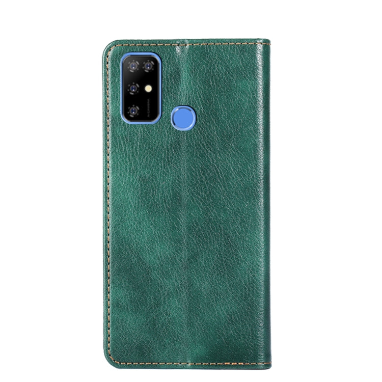 For DOOGEE X96 Pro Gloss Oil Solid Color Magnetic Leather Phone Case(Green) - Doogee Cases by PMC Jewellery | Online Shopping South Africa | PMC Jewellery | Buy Now Pay Later Mobicred