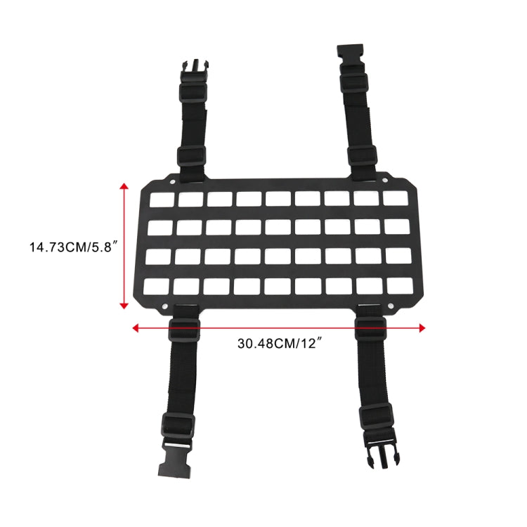 CSB124 Car Seat Organizer Storage Rack Rigid Insert Panel - Seat Accessories by PMC Jewellery | Online Shopping South Africa | PMC Jewellery | Buy Now Pay Later Mobicred