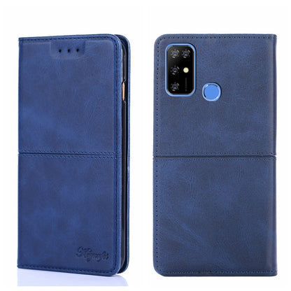 For Doogee X96 Pro Cow Texture Magnetic Horizontal Flip Leather Phone Case(Blue) - Doogee Cases by PMC Jewellery | Online Shopping South Africa | PMC Jewellery | Buy Now Pay Later Mobicred