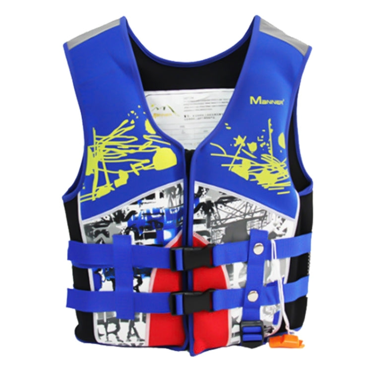 MANNER QP2014 Children Buoyancy Aid Swim Jacket Snorkeling Vest, Size:L(Blue) - Water Safety Products by PMC Jewellery | Online Shopping South Africa | PMC Jewellery