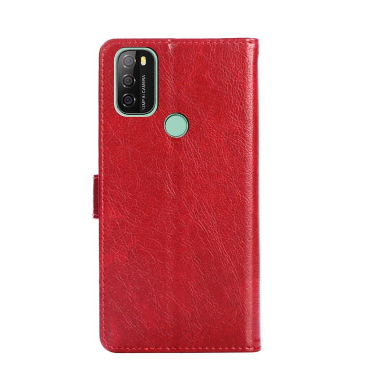 For Blackview A70 Zipper Bag Leather Phone Case(Red) - More Brand by PMC Jewellery | Online Shopping South Africa | PMC Jewellery | Buy Now Pay Later Mobicred