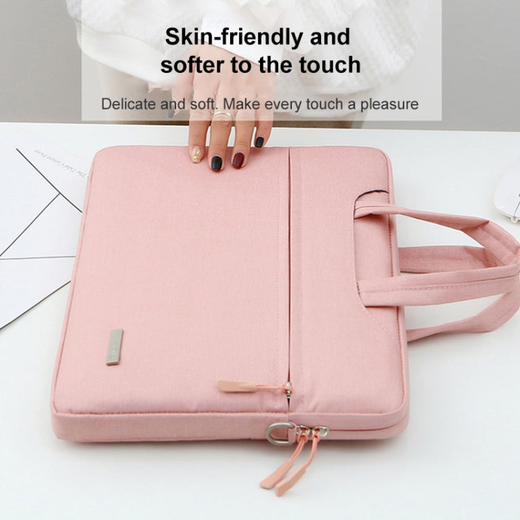 Handbag Laptop Bag Inner Bag with Shoulder Strap, Size:14 inch(Pink) - Other by PMC Jewellery | Online Shopping South Africa | PMC Jewellery | Buy Now Pay Later Mobicred