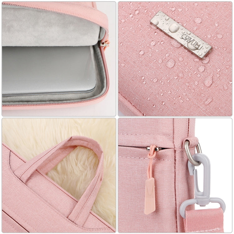 Handbag Laptop Bag Inner Bag with Shoulder Strap, Size:14 inch(Pink) - Other by PMC Jewellery | Online Shopping South Africa | PMC Jewellery | Buy Now Pay Later Mobicred