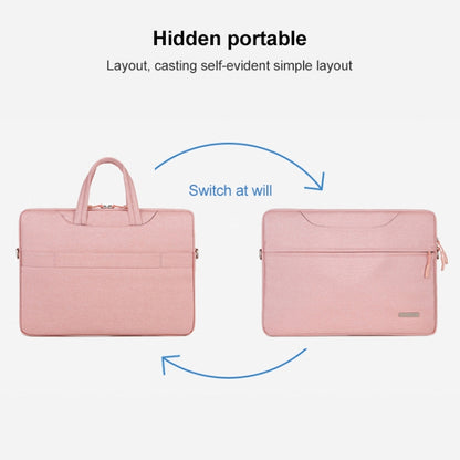 Handbag Laptop Bag Inner Bag with Shoulder Strap/Power Bag, Size:16.1 inch(Pink) - Other by PMC Jewellery | Online Shopping South Africa | PMC Jewellery | Buy Now Pay Later Mobicred