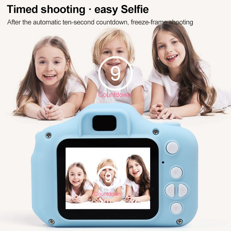 X2S 2.0 Inch LCD Screen Mini Children Camera Digital Camera, Resolution:HD 1300W(Blue) - Children Cameras by PMC Jewellery | Online Shopping South Africa | PMC Jewellery | Buy Now Pay Later Mobicred