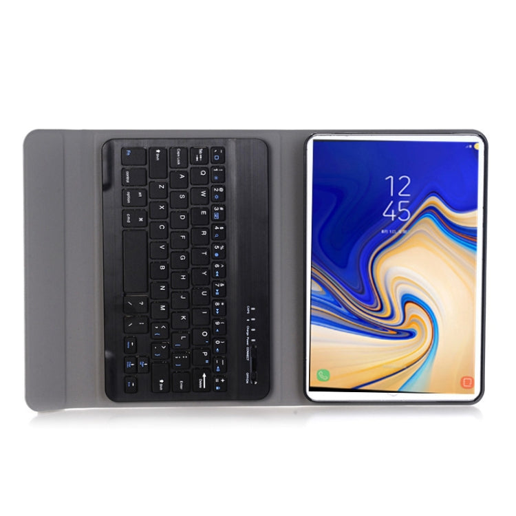 A290 For Galaxy Tab A 8.0 T290 / T295 (2019) Detachable Bluetooth Keyboard Leather Tablet Case with Stand Function(Blue) - Samsung Keyboard by PMC Jewellery | Online Shopping South Africa | PMC Jewellery