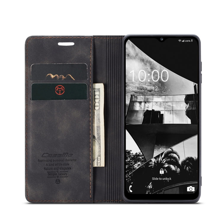 For Samsung Galaxy M33 5G CaseMe 013 Multifunctional Horizontal Flip Leather Phone Case(Black) - Galaxy Phone Cases by CaseMe | Online Shopping South Africa | PMC Jewellery | Buy Now Pay Later Mobicred