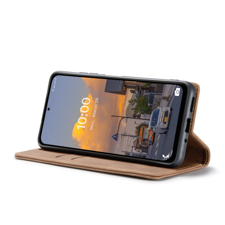 For Samsung Galaxy M53 5G CaseMe 013 Multifunctional Horizontal Flip Leather Phone Case(Brown) - Galaxy Phone Cases by CaseMe | Online Shopping South Africa | PMC Jewellery | Buy Now Pay Later Mobicred