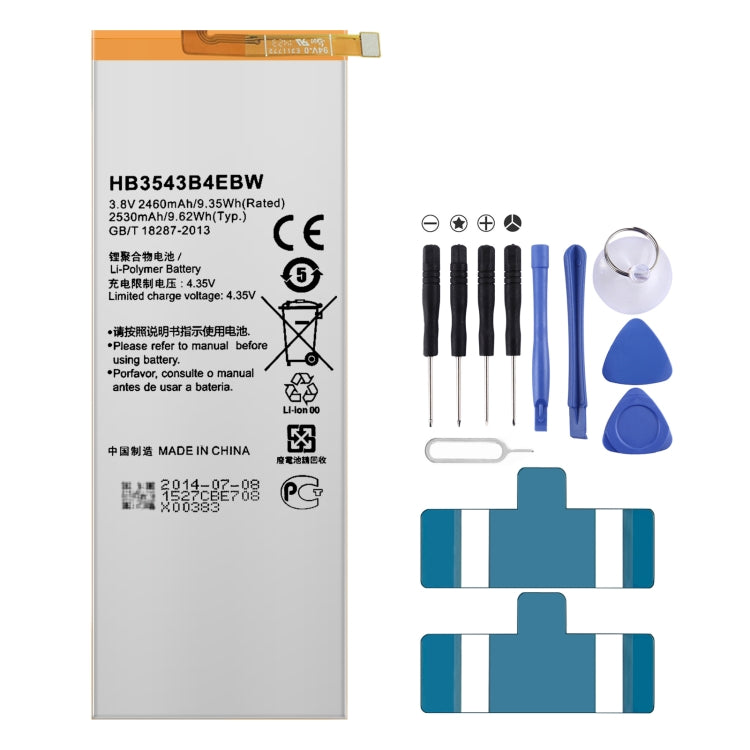 HB3543B4EBW For Huawei Ascend P7 Li-Polymer Battery Replacement - For Huawei by PMC Jewellery | Online Shopping South Africa | PMC Jewellery | Buy Now Pay Later Mobicred