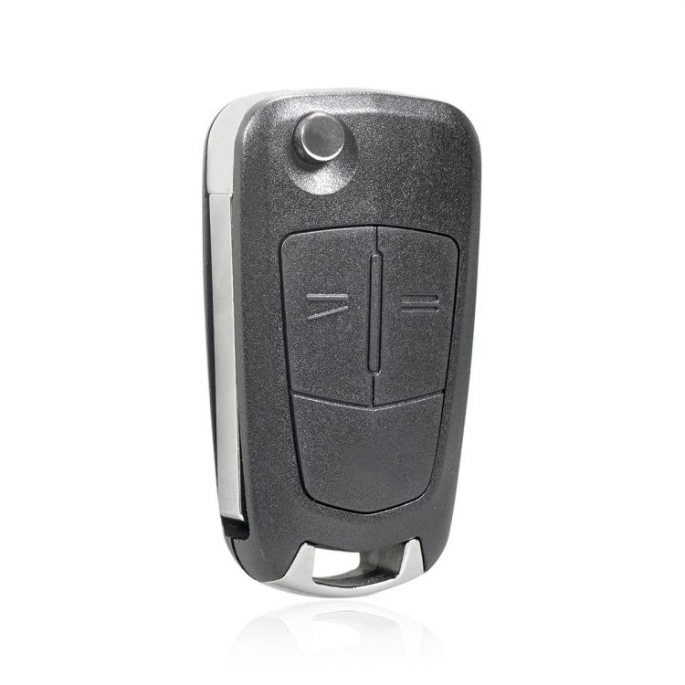 For Opel Car Foldable Blade Key Case with Screw Hole, Style:3-button HU43 Milling Embryo - Remote Car Key by PMC Jewellery | Online Shopping South Africa | PMC Jewellery