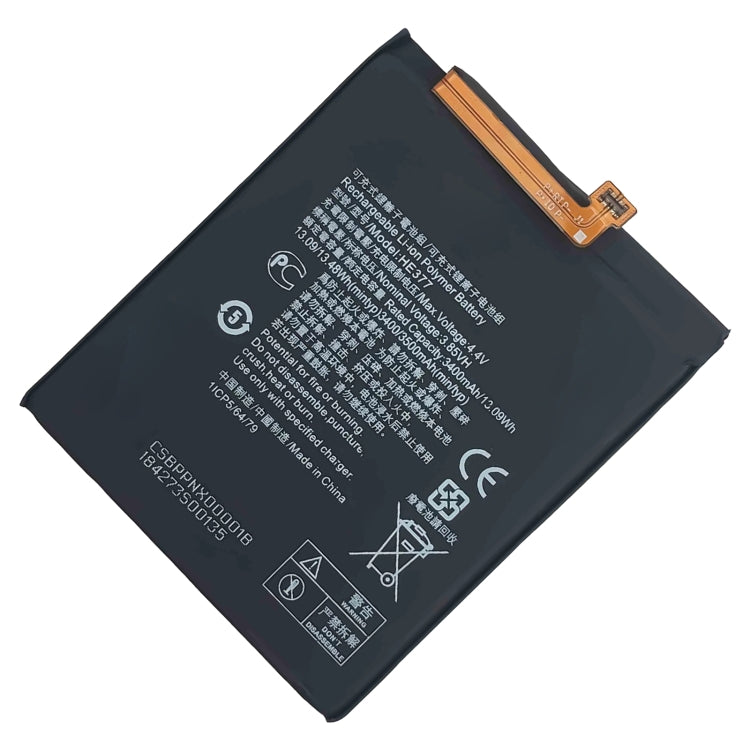 HE377 3500mAh For Nokia X71 Li-Polymer Battery Replacement - For Nokia by PMC Jewellery | Online Shopping South Africa | PMC Jewellery | Buy Now Pay Later Mobicred