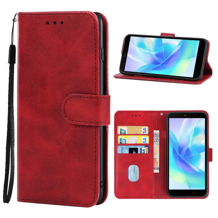 For Doogee X97 / X97 Pro  Leather Phone Case(Red) - Doogee Cases by PMC Jewellery | Online Shopping South Africa | PMC Jewellery | Buy Now Pay Later Mobicred