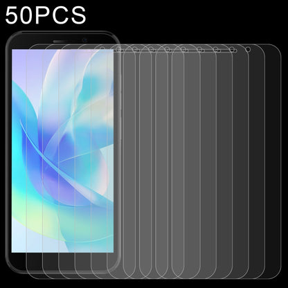 50 PCS 0.26mm 9H 2.5D Tempered Glass Film For Doogee X97 - For Doogee by PMC Jewellery | Online Shopping South Africa | PMC Jewellery | Buy Now Pay Later Mobicred