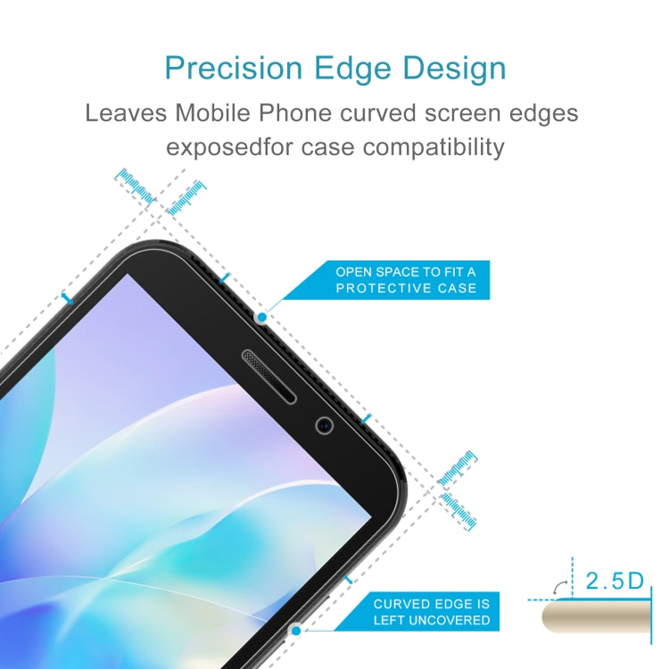 50 PCS 0.26mm 9H 2.5D Tempered Glass Film For Doogee X97 - For Doogee by PMC Jewellery | Online Shopping South Africa | PMC Jewellery | Buy Now Pay Later Mobicred