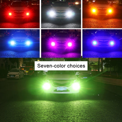 1 Pair 9006 12V 7W Continuous Car LED Fog Light(Lime Light) - Fog / Driving Lights by PMC Jewellery | Online Shopping South Africa | PMC Jewellery | Buy Now Pay Later Mobicred