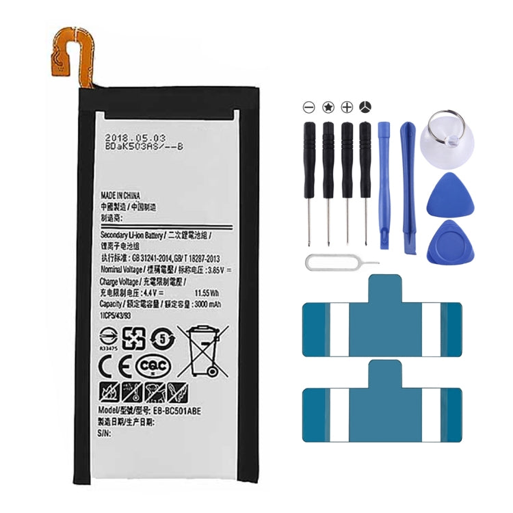 EB-BC501ABE 3000mAh For Samsung Galaxy C5 Pro SM-C5010 Li-Polymer Battery Replacement - For Samsung by PMC Jewellery | Online Shopping South Africa | PMC Jewellery | Buy Now Pay Later Mobicred
