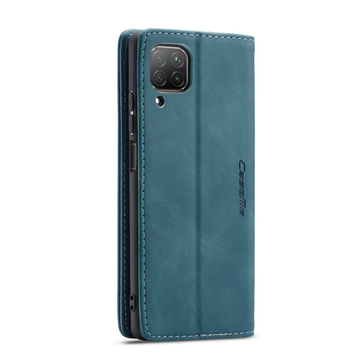 For Huawei P40 Lite CaseMe-013 Multifunctional Horizontal Flip Leather Case with Card Slot & Holder & Wallet(Blue) - Huawei Cases by CaseMe | Online Shopping South Africa | PMC Jewellery | Buy Now Pay Later Mobicred