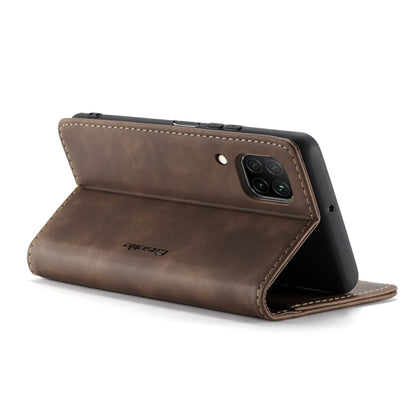 For Huawei P40 Lite CaseMe-013 Multifunctional Horizontal Flip Leather Case with Card Slot & Holder & Wallet(Coffee) - Huawei Cases by CaseMe | Online Shopping South Africa | PMC Jewellery | Buy Now Pay Later Mobicred