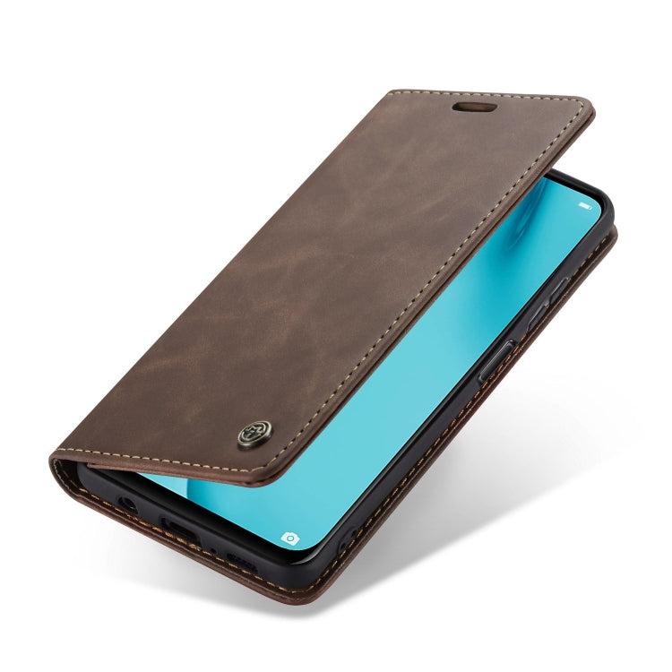 For Huawei P40 Lite CaseMe-013 Multifunctional Horizontal Flip Leather Case with Card Slot & Holder & Wallet(Coffee) - Huawei Cases by CaseMe | Online Shopping South Africa | PMC Jewellery | Buy Now Pay Later Mobicred