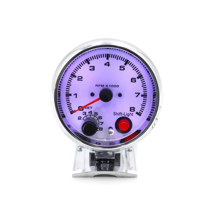 Car Modified 7 Background Lights Tachometer 0-8000RPM for 4/6/8 Cylinder Engines - Car Modification by PMC Jewellery | Online Shopping South Africa | PMC Jewellery