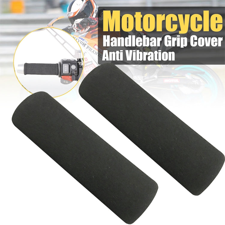 1 Pair Motorcycle Non-slip Sweat-absorbing Waterproof Sponge Handle Cover, Inside Diameter:31mm - Grips by PMC Jewellery | Online Shopping South Africa | PMC Jewellery